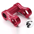 Miniatyrbilde 2 av 5: 25,4 mm ultralett sykkel styre forlengelse aluminium legering justerbar dobbel spindel