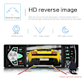 Miniatyrbillede 5 af 10: 4,1 tommer Bil Radio 1Din Audio Stereo FM Bluetooth Rat Hjul