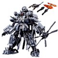 Miniatyrbilde 3 av 5: Blackout Transformasjon Handling Figur Leketøy Masterpiece Film Modell Deformasjon Bil Robot