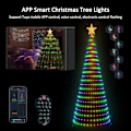 Miniatyrbild 3 av 7: Smart Christmas Lights med Bluetooth APP & Remote Control