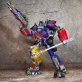 Miniatyrbilde 3 av 7: Transformasjon Leker Optimus Primal Action Figurine Robot Modell Legering