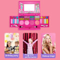 Miniatyrbild 4 av 4: Smink Kit Toy Set För Flickor Bärbar Låtsas Smink Kosmetika Tillbehör För Flickor