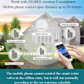 Miniatyrbild 6 av 8: Smart Vattning Timer Smart Sprinkler Dropp Bevattning System Inbyggt Vatten FlödesRecorder Vatten Regler
