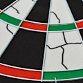Miniatyrbilde 5 av 6: Høy kvalitet 36CM Profesjonell Dobbeltsidig Flocking Dart Brett Stål Tips Dart Konkurranse KTV Underholdning og Fritid med 6 Dart