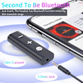 Pikkukuva 6 / 6: Bluetooth sovitin 5.0 Langaton Bluetooth vastaanotin 3,5mm Jack Kuuloke Aux Bluetooth lähetin ääni