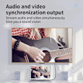 Miniatyrbillede 6 af 6: 4K 2K DisplayPort til HDMI-kompatibel Video Audio Konverter Adapter