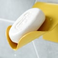 Pikkukuva 7 / 10: Seinään asennettava saippua astia tyhjennys saippua pidike kylpyhuoneeseen itse liimautuva saippua astia muovi saippua astia