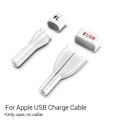 Pikkukuva 3 / 8: PZOZ 2kpl kaapeli suoja iPadille iPhone laturi USB tyyppiC alkuperäinen kaapeli iPhone 11 8 7 6s plus 5 kaapeli suojaus surround