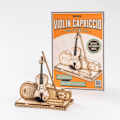 Miniatyrbild 5 av 5: 3D trä pussel fiol capriccio modell för pojkar och flickor