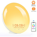 Miniatyrbillede 8 af 8: Smart WIFI Nat Lys Digital Wake Up Light  Vækkeur Ur Solopgang/Sunset Smart Life APP Kontrol