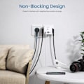 Miniatyrbild 7 av 7: Vägg Socket Extender 7-in-1 EU Plug Laddare På/Off Switch