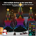 Miniatyrbilde 7 av 7: Smart Julelys med Bluetooth APP & Fjernkontroll