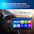 Miniatyrbillede 5 af 7: Stereo 7 tommer Bil Radio 2DIN Touch Skærm Automotive Multimedia Bluetooth USB TF FM Radio Autoradio MP5 afspiller