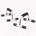 Miniatyrbilde 2 av 7: Push Up Bar Stand Pushup Brett Trening Trening Bryst Bar Svamp Hånd Grip Treningsutstyr