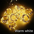 Miniatyrbillede 8 af 8: 3M LED Gardin String Lys Fe Dekoration USB Ferie Garland Lampe 8 Mode
