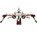 Miniatyrbilde 1 av 5: Fighter Byggeblokker Set Rom Krig Fly Slag Fly Interceptor Klosser Leker