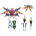 Miniatyrbillede 3 af 6: 5 i 1 Samling Dinozords Transformation Ranger Megazord Robot Action Figurer Børn Legetøj