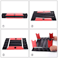 Miniatyrbillede 3 af 6: Camping Mini Portable Sammenfoldeligt Bord til Udendørs Picnic Grill Turser Servise Ultra Light Sammenfoldelig Computer Senge Skrivebord