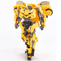 Miniatyrbillede 4 af 4: Legetøj Børn gave BMB legering gul bi transformation tilstand handling figur robot