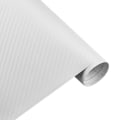 Miniatyrbilde 5 av 10: 3D karbon fiber vinyl bil wrap ark rull film bil klistremerker