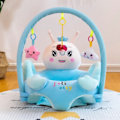 Miniatyrbilde 3 av 9: Baby sofa støtte sete trekk plysj stol lære å sitte komfortabelt småbarn reir