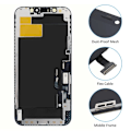 Miniatyrbilde 3 av 6: Skjermbeskytter  For iPhone XS LCD Display Skjerm Støtte 3D Touch True