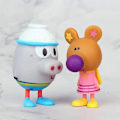 Miniatyrbilde 4 av 5: 6 deler Tegneserie Anime Duggee Action Figurer Samling Modell Dukke Leker Dekorasjon Barn Leker