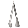Miniatyrbillede 6 af 7: Titanium Multi Tong Spork Skovel Spatula Alt-i-én Utensil Bærbar Camping Madlavning Servise