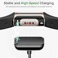 Miniatyrbilde 3 av 4: 100 cm USB lader For Fitbit Charge 5 Lade kabel