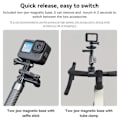 Miniatyrbild 3 av 7: Magnetisk Action Kamera Quick Release Bracket Gopro Tillbehör Release Bracket for GoPro Hero
