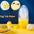 Miniatyrbilde 2 av 8: Egg eplomme Shaker Gadget Manuell Mixing Golden Visp Egg Snurr Mixer Stiring Maker Puller