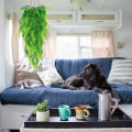 Miniatyrbilde 5 av 7: 1 stk persisk bregne blader vinstokker grønn silke hengende blad falske rotting vegg planter