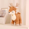 Miniatyrbild 7 av 7: Bedårande jul träd plushie fylld jul älg ren plysch hjort leksak pepparkaka bröd choklad hus