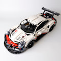 Pikkukuva 7 / 7: 50cm tekninen klassinen porsched 911 RSR urheilu auto rakennus palikat