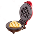 Miniatyrbild 1 av 5: Mini Elektrisk Våfflor Bubbla Ägg Tårta Ugn Frukost Kärlek Hjärta Formad Våfflor