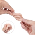 Miniatyrbilde 4 av 10: ett stykke Microblading Gjenbrukbar 5D Silicon Leppe Skin Practice European Solid For PMU Begynner