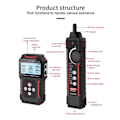 Miniatyrbilde 3 av 6: Network Cable Tracker NF-8209S Lan Measure Tester Network Tools