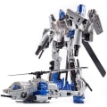 Miniatyrbillede 1 af 4: Transformation Legetøj Plane H6001-7 Deformation Dropkick Boy Alloy Edition Anime Model Action Figur Legetøj