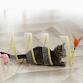 Miniatyrbild 5 av 7: Vikt Katt Tunnel S Typ Katter Tunnel Fjäder Leksak Mus Tunnel Med Ballar Och Krinkling Katt Ute Katt leksaker