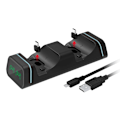Miniatyrbilde 7 av 7: Multifunksjon Dualsense LED Lade Dokk Stasjon Kontroller Lader Lade Base