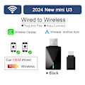 Miniatyrbillede 8 af 9: Trådløs carplay MINI U3 trådløs Android auto Smart Box