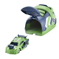 Pikkukuva 1 / 5: Creative Catapult Auto Lelut Ejection Super Kilpailu Auto Ejection Juoksu Kengät Inertia Ajoneuvo Kilpailevat lelut