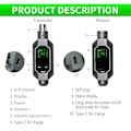 Miniatyrbilde 5 av 7: Trådløs mikrofon omformer XLR sender og mottaker mikrofon trådløst system for dynamisk mikrofon