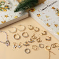 Miniatyrbilde 4 av 6: jul smykker advent kalender 24 dager nedtelling til jule kalender