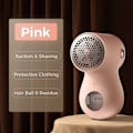 Miniatyrbillede 1 af 9: Elektrisk fnug fjerner til tøj bærbar hår bold trimmer opladning piller fjerner fuzz stof fnug barbermaskine