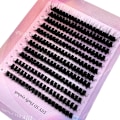 Miniatyrbilde 2 av 5: 240 pieces DIY 5D Fluffy Lash Clusters 100D Thick Vippe Clusters CC Curl Wispy Individual Vipper 10-20mm Cluster Vippe Extensions