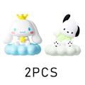 Miniatyrbillede 1 af 8: Nat Lys Emalje Sky Tegnefilm Kuromi Cinnamoroll Pochacco Lille Bord Lys
