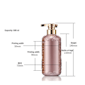 Miniatyrbilde 3 av 9: 500ml Såpe Dispenser Flasker 3D Løv Preging Design Hånd Skål Flaske For Kjøkken/Bad Tom Dusj Lotion Sjampo flasker
