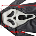 Pikkukuva 5 / 5: Ghost Face Scream Elokuva Kauhu naamio