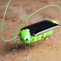Pikkukuva 6 / 7: Aurinko Heinäsirkka Hyönteisten Aurinko Powered Bug Robot Liikkuva lelu Aurinko Sähkö ulkona lelut